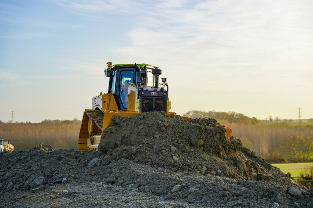 Plantforce Machinery Operating On Site