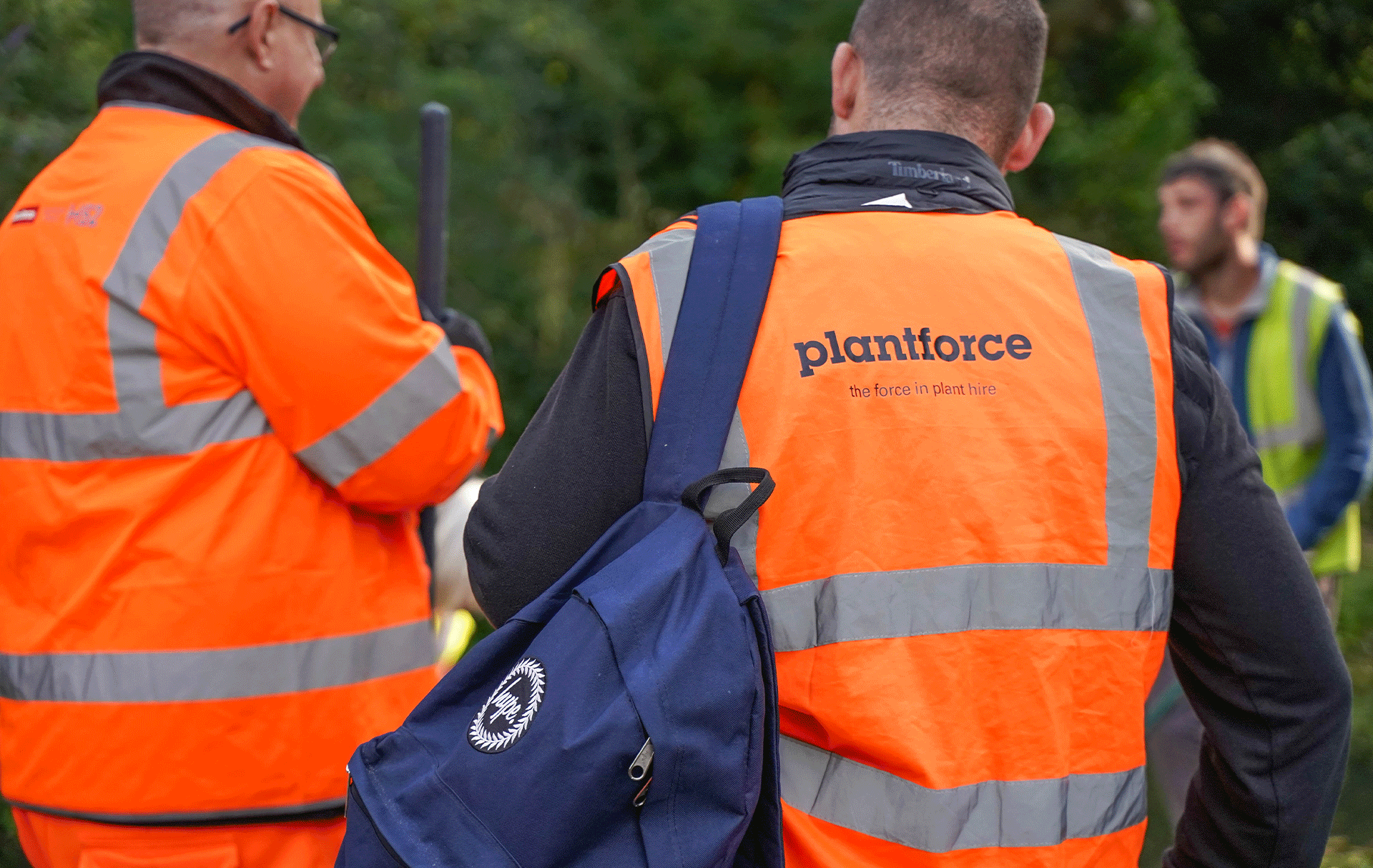 Plantforce Staff in High Visibility Clothing