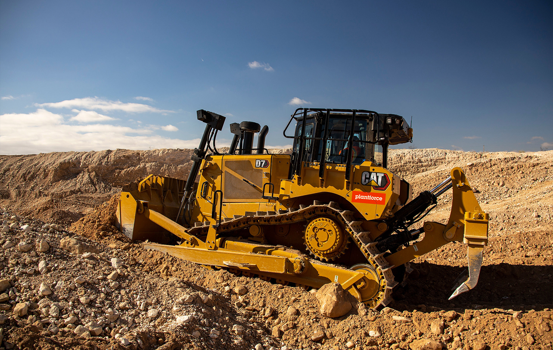 CAT D7 1 Operating On Site