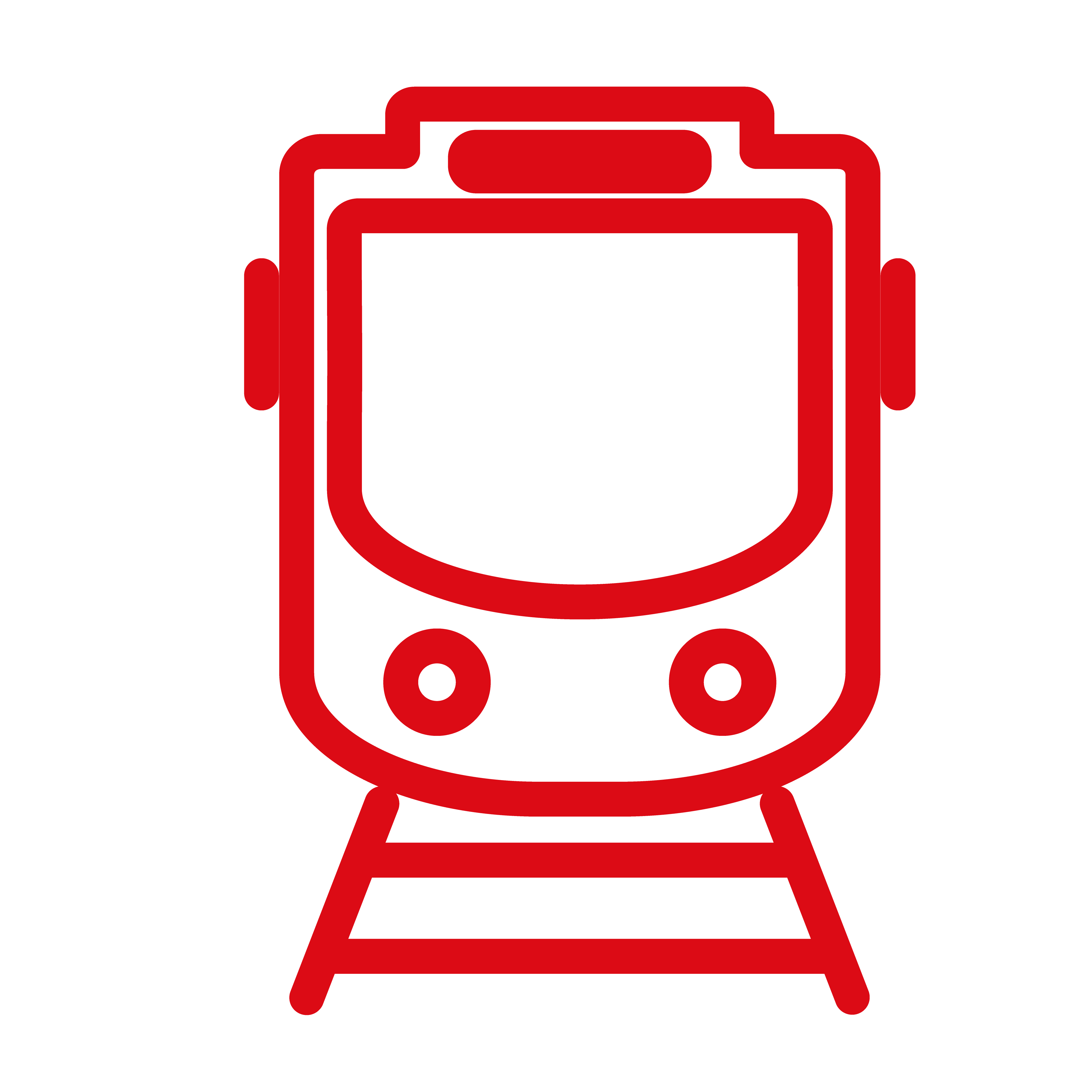 Red Railway Icon