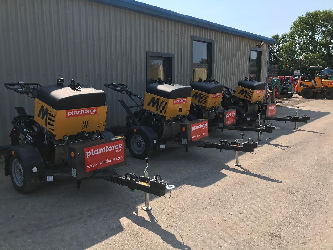 Plantforce Pedestrian Rollers Fleet