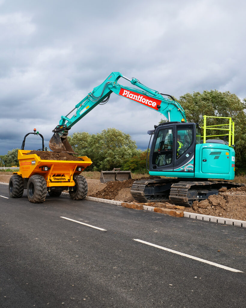 Excavator & Dumper