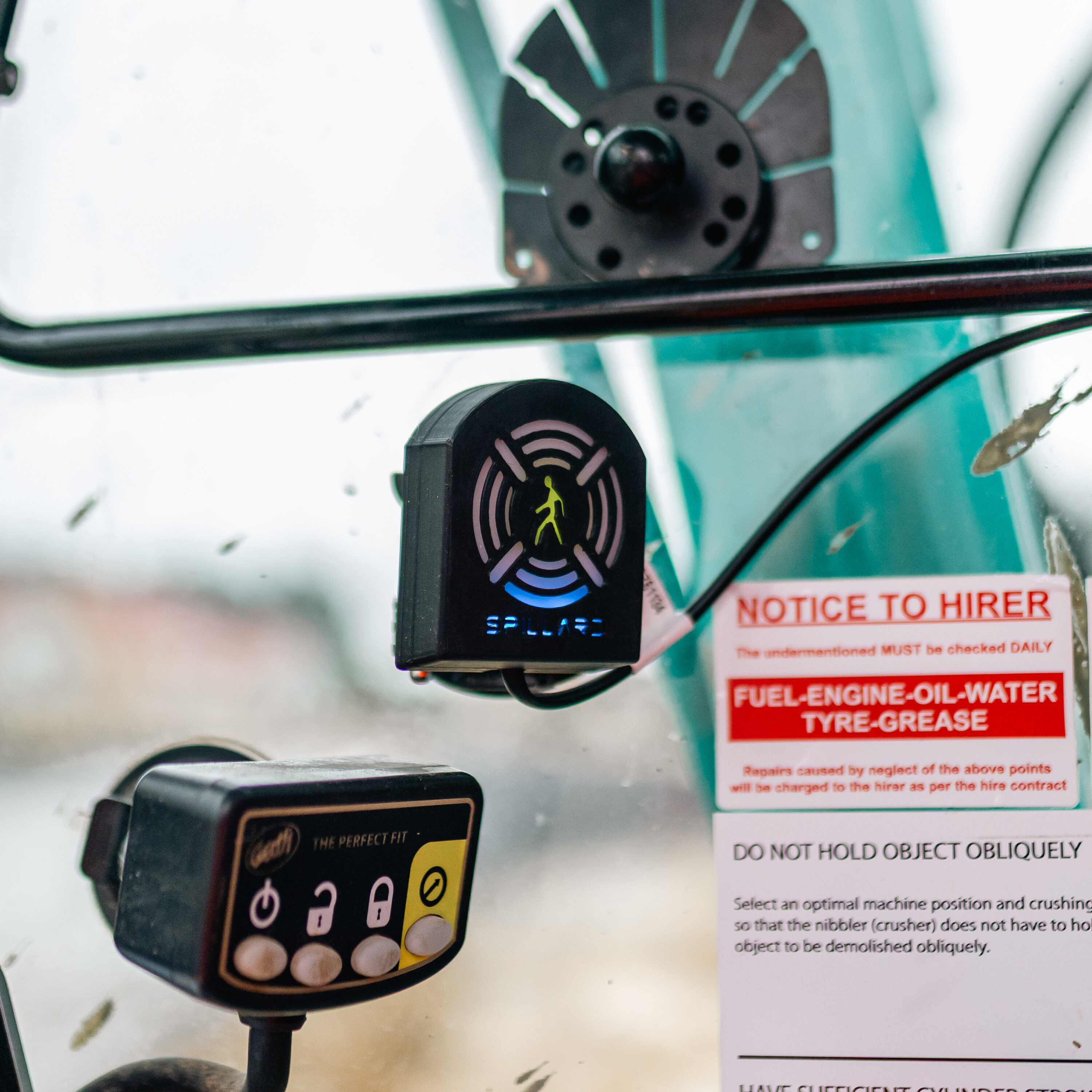 Spillard safety system